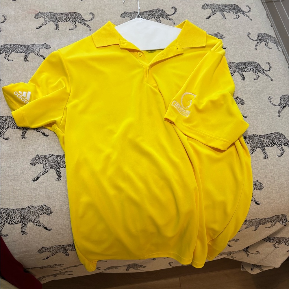 Adidas Men M - Bright Yellow Polo